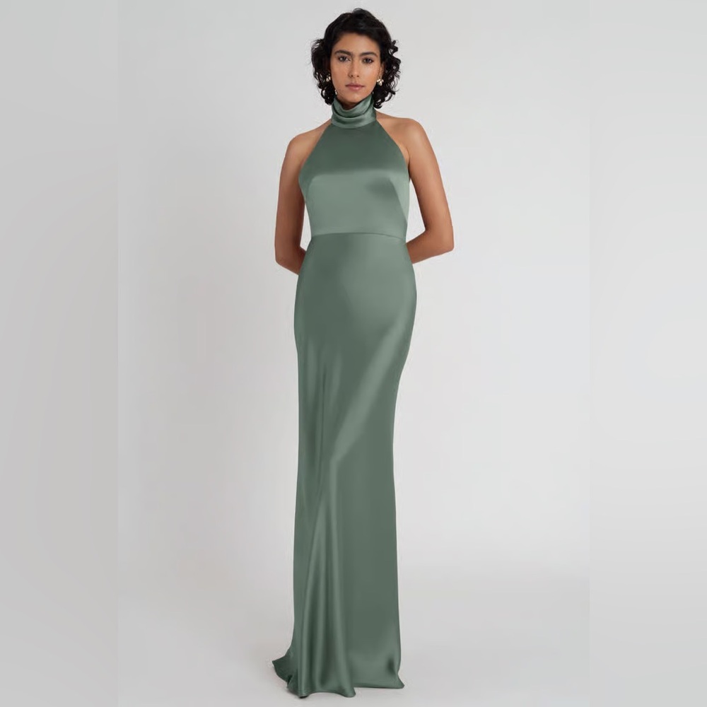 Jenny Yoo Nicole Dress in Eucalyptus